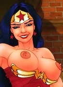 Wonder Woman has bondage sex with Batman!