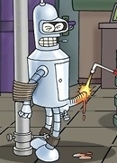 Gay robot from Futurama